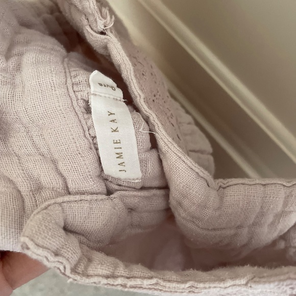 Jamie Kay Cotton Muslin Lace Parisian Purple Dress size 9 - Picture 4 of 4